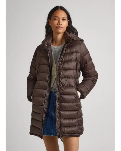 Pepe Jeans Down Jackets - Brown