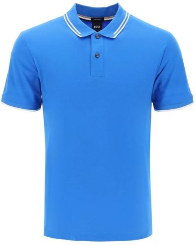 BOSS Polo shirts - Blau