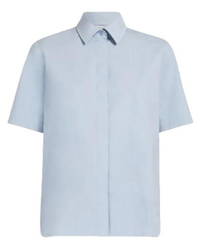 Max Mara Short Sleeve Shirts - Blue