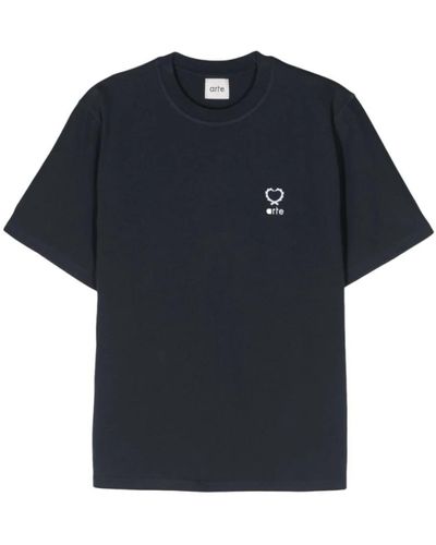 Arte' T-shirt navy 034t - Blu