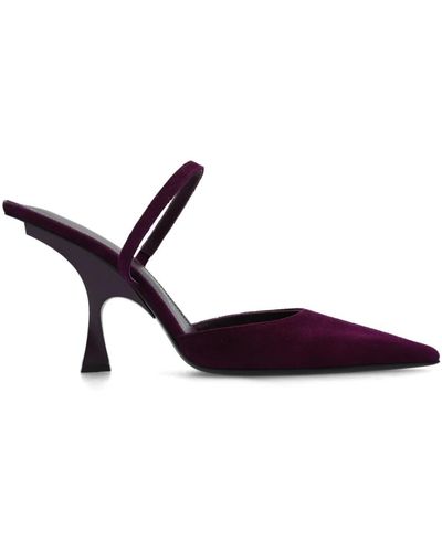 The Attico Shoes > heels > heeled mules - Violet