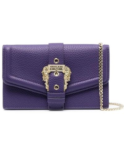 Versace Cross Body Bags - Purple