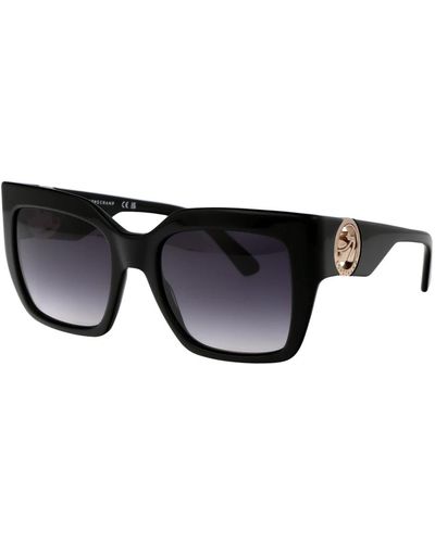 Longchamp Stylische sonnenbrille lo734s - Schwarz