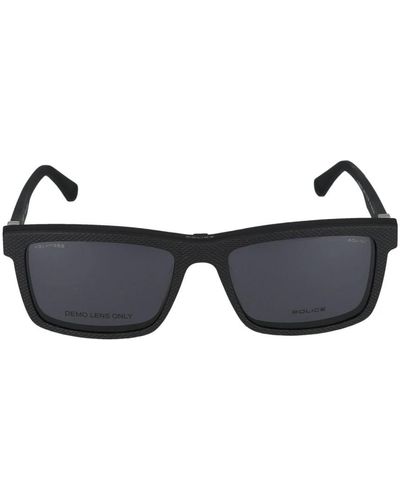 Police Sunglasses,mode brille uplf74 - Schwarz