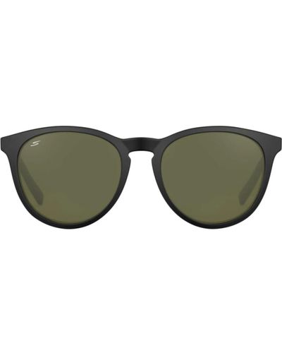Serengeti Stylische brawley sonnenbrille - Grün
