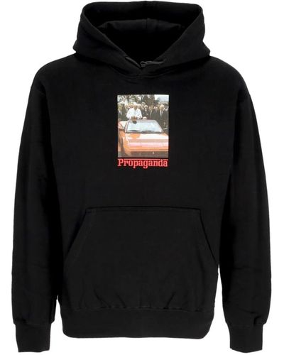 Propaganda Schwarzer amen hoodie streetwear kollektion