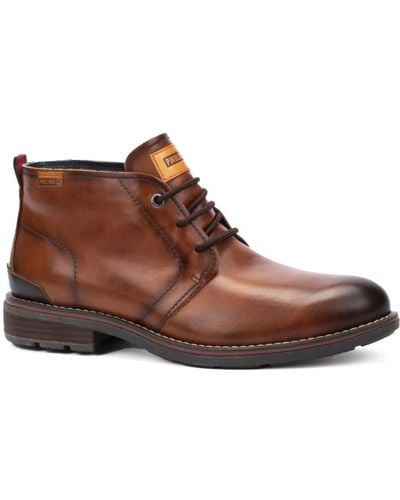 Pikolinos Lace-Up Boots - Brown
