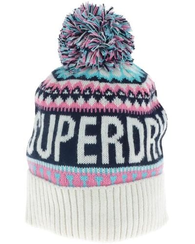 Superdry Hats - Blau