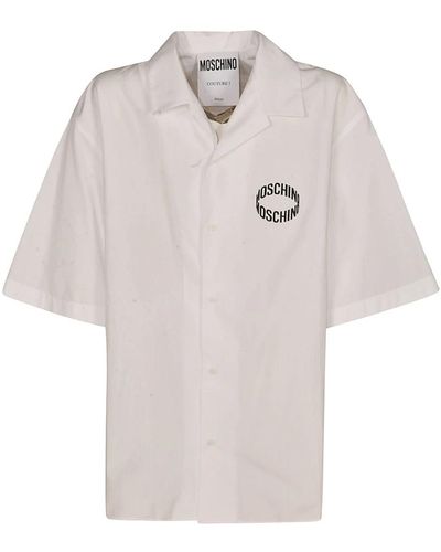 Moschino Stilvolle hemden - Weiß