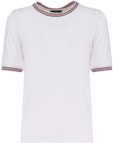 Fay T-shirts - Weiß