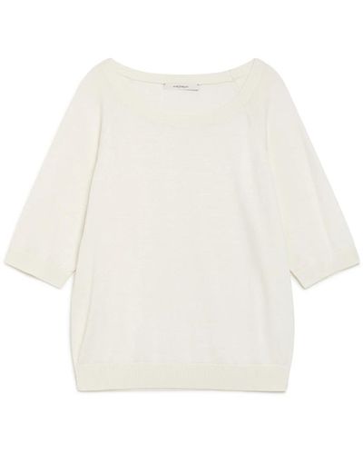 Maliparmi Knitwear > round-neck knitwear - Blanc