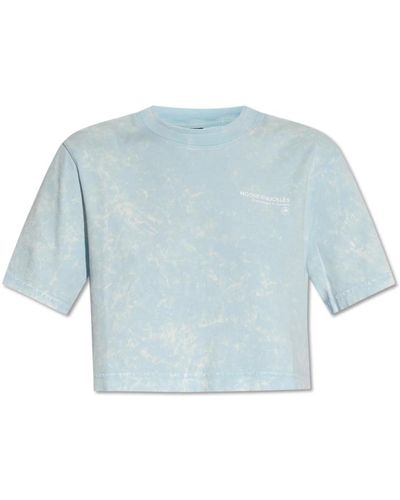 Moose Knuckles Camiseta con logo - Azul