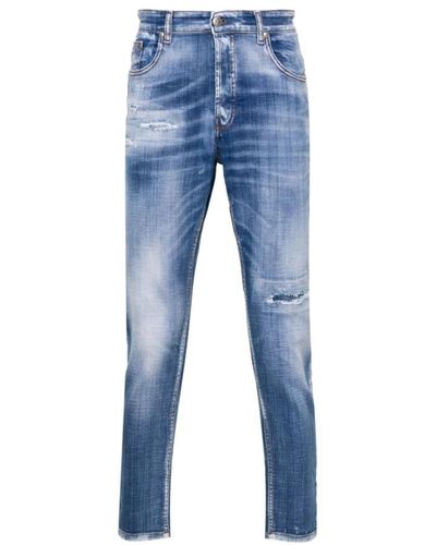 John Richmond Slim-Fit Jeans - Blue