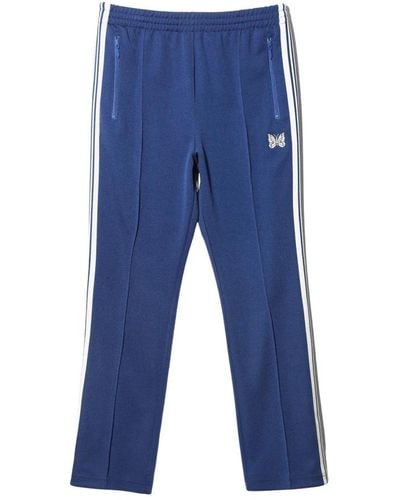 Needles Trousers > sweatpants - Bleu