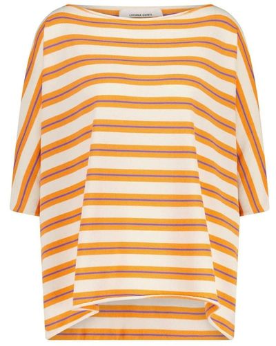 Liviana Conti T-Shirts - Orange