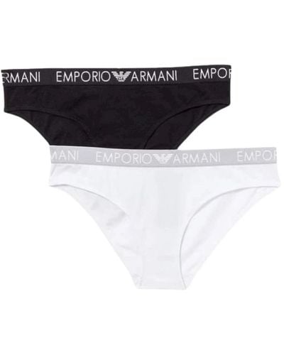 Emporio Armani Bottoms - Black