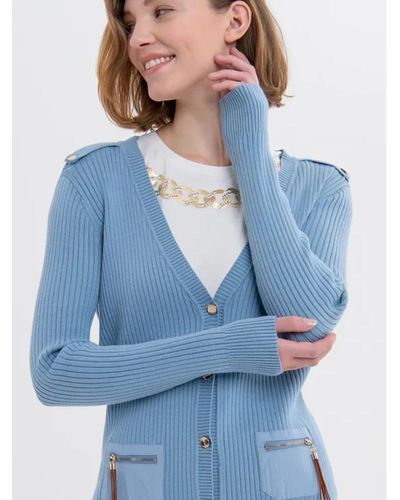 Fracomina Knitwear > cardigans - Bleu