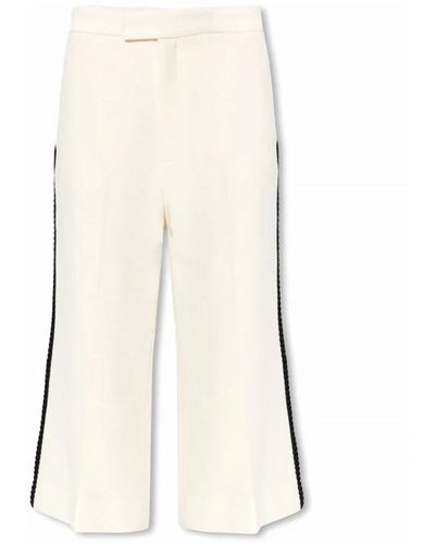 Gucci Trousers > cropped trousers - Neutre