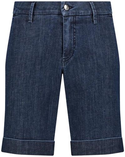 Re-hash Denim shorts - Blau