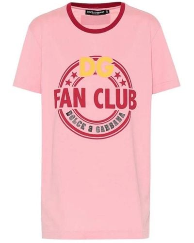 Dolce & Gabbana T-shirts - Pink