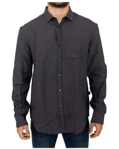 CoSTUME NATIONAL Casual Shirts - Blue