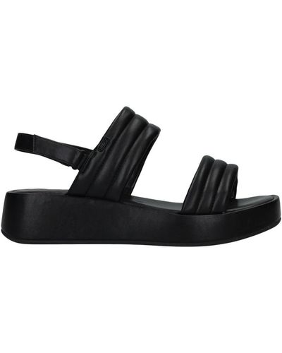 Mexx Flat Sandals - Black