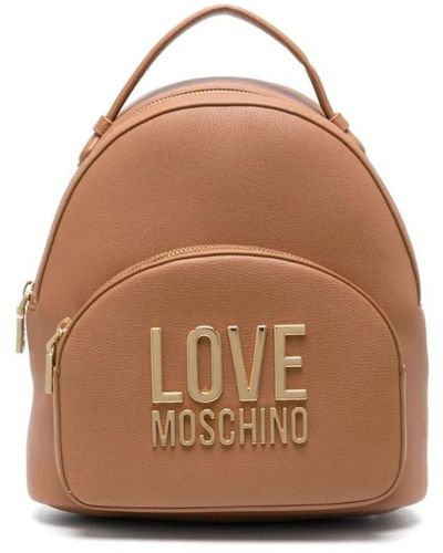 Love Moschino Backpacks - Braun