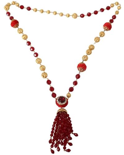 4 Damen-Ketten | Lyst Rot und - Seite – Halsketten