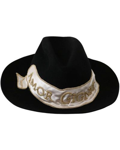Dolce & Gabbana Sombrero - Negro