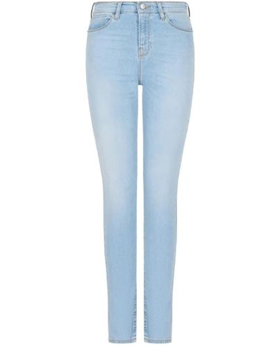 Emporio Armani Skinny Jeans - Blau