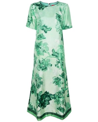 F.R.S For Restless Sleepers Maxi Dresses - Green