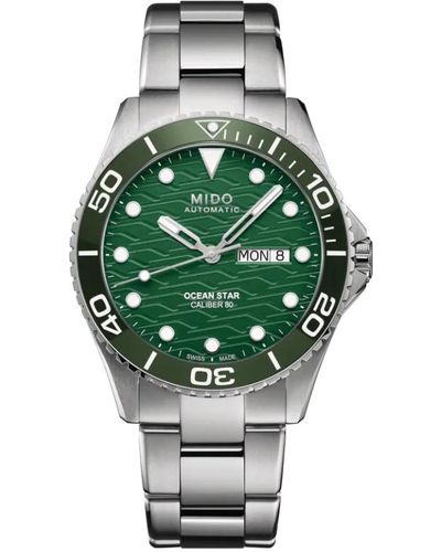 MIDO Ocean star 200c watch - Grün