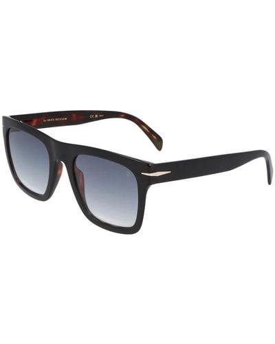 David Beckham Collezione occhiali da sole retro square - Nero