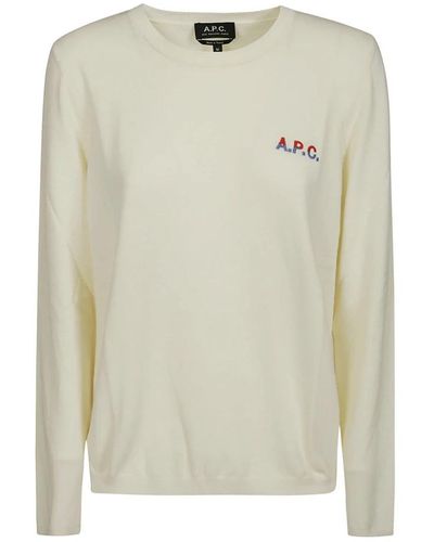 A.P.C. Sweatshirts - Natural
