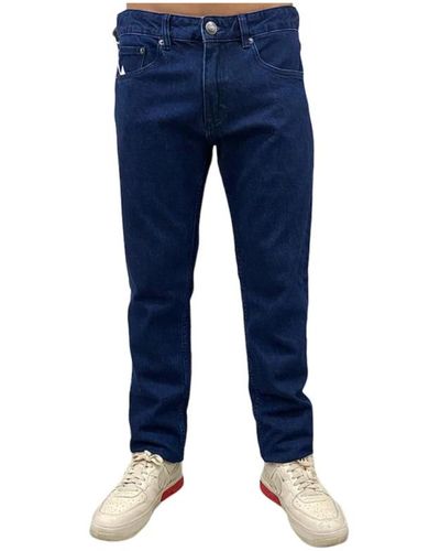 Sun68 Regular Fit Jeans - Blauw