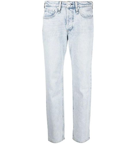 Rag & Bone Jeans > cropped jeans - Bleu