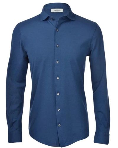 Gran Sasso Casual Shirts - Blue