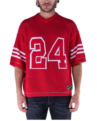 NAHMIAS Maglia da calcio t-shirt modello 24 - Rosso