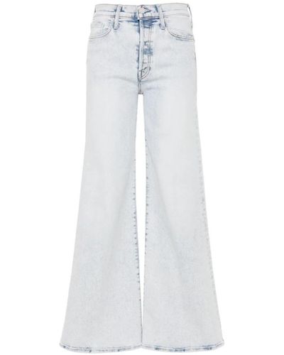 Mother Wide Jeans - White