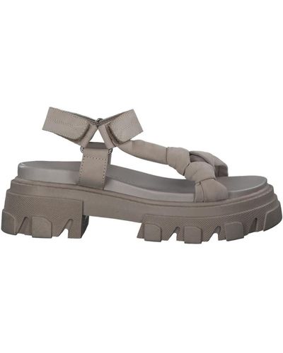 Marco Tozzi Flat Sandals - Grau