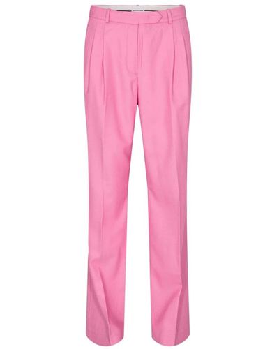 Designers Remix Trousers > wide trousers - Rose