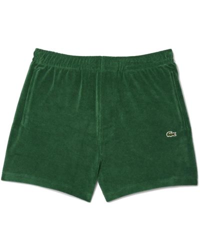 Lacoste Shorts casual da - Verde
