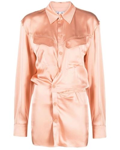 Off-White c/o Virgil Abloh Shirt Dresses - Pink