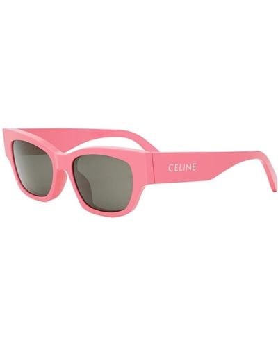 Celine Katzenaugen sonnenbrille - Pink