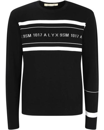 1017 ALYX 9SM Sweatshirts - Black