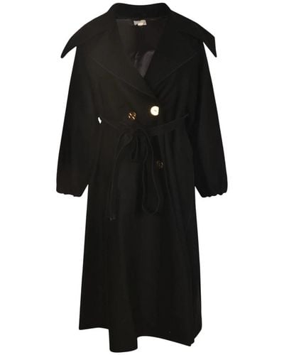 Patou Coats > trench coats - Noir