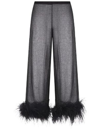 Oséree Trousers > wide trousers - Gris