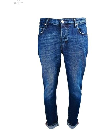 Blue De Gênes Slim-Fit Jeans - Blue