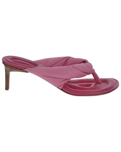Jacquemus Elegante high heel sandalen - Lila