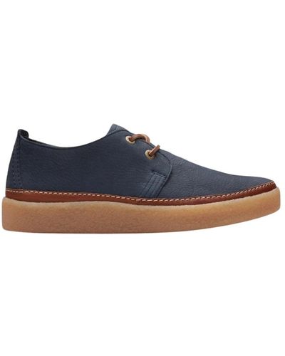 Clarks Laced Shoes - Blue